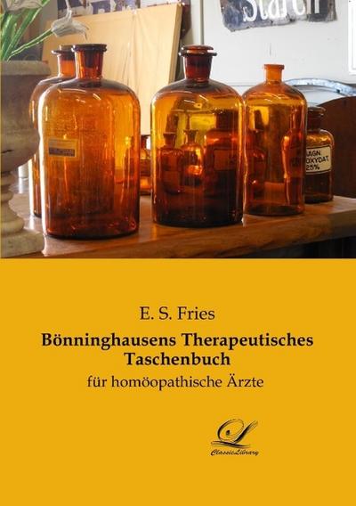 Bönninghausens Therapeutisches Taschenbuch