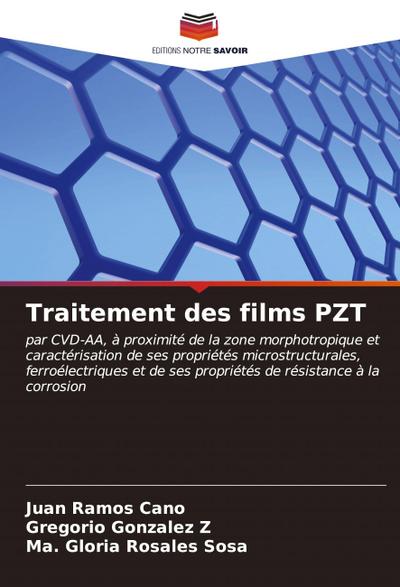 Traitement des films PZT