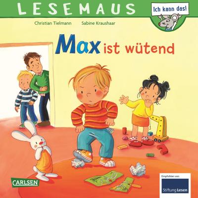 LESEMAUS 153: Max ist wütend