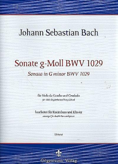 Sonate g-Moll BWV1029für Viola da Gamba und Cembalo