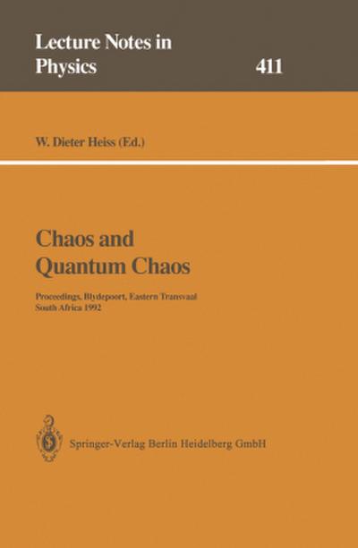 Chaos and Quantum Chaos