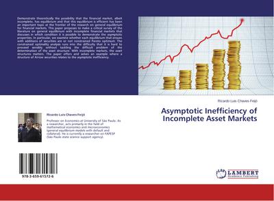 Asymptotic Inefficiency of Incomplete Asset Markets