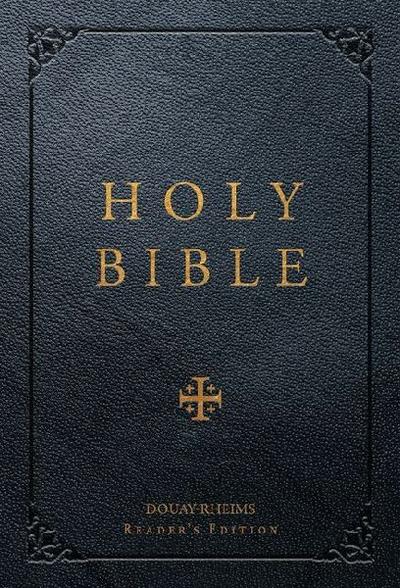 Douay-Rheims Reader’s Bible (Black Leatherette)
