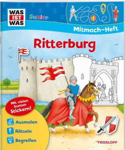 WAS IST WAS Junior Mitmach-Heft Ritterburg