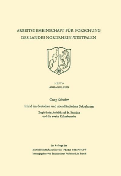 Irland im deutschen und abendländischen Sakralraum
