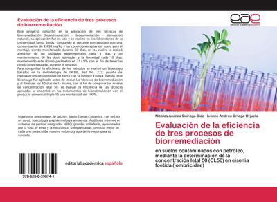 Evaluación de la eficiencia de tres procesos de biorremediación