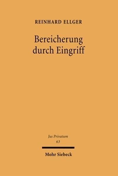 Bereicherung durch Eingriff