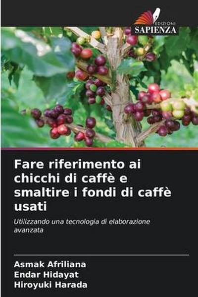 Fare riferimento ai chicchi di caffè e smaltire i fondi di caffè usati