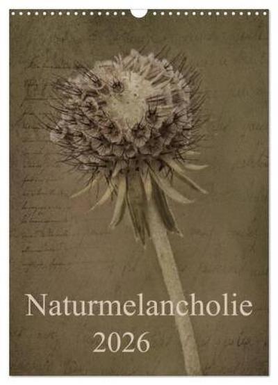Naturmelancholie 2026 (Wandkalender 2026 DIN A3 hoch), CALVENDO Monatskalender