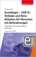 Grundlagen - SGB IX: Rehabilitation und Teilhabe von Menschen mit Behinderungen
