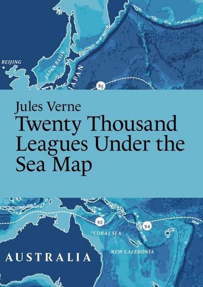 Jules Verne: Twenty Thousand Leagues Under the Sea Map
