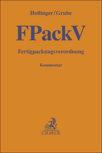 Fertigpackungsverordnung. FPackV