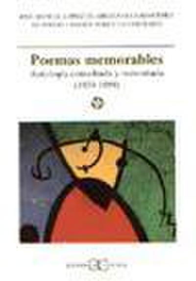 Poemas memorables : antología comentada de la poesía española (1939-1999)