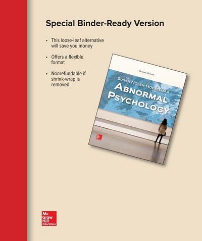 Loose Leaf for Abnormal Psychology
