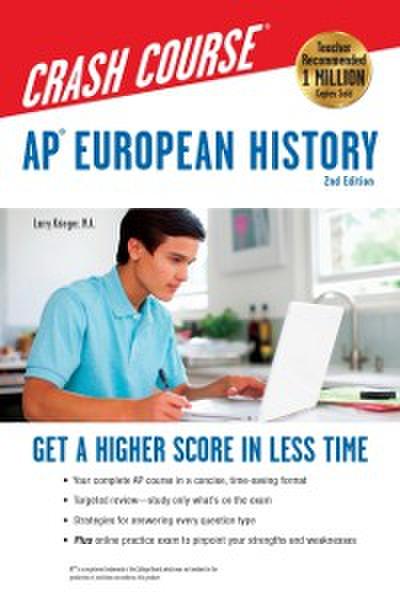 AP® European History Crash Course, 2nd Ed.,  Book + Online