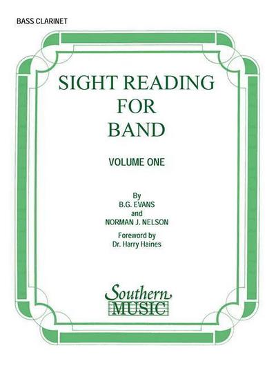 SIGHT READING FOR BAND BK 1