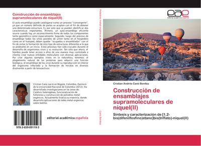 Construcción de ensamblajes supramoleculares de níquel(II)