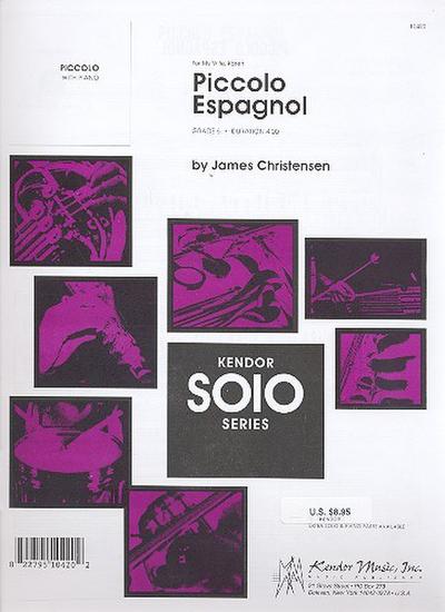 Piccolo Espagnolfür Piccoloflöte und Klavier