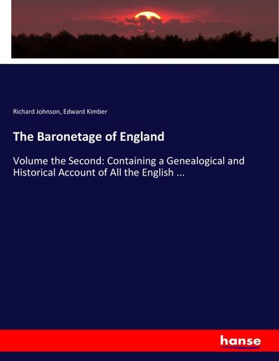 The Baronetage of England