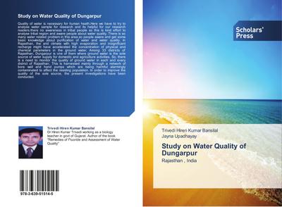 Study on Water Quality of Dungarpur