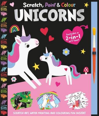 Scratch, Paint & Colour Unicorns