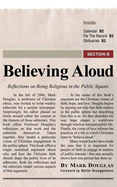 Believing Aloud
