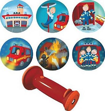 HABA 302883 Taschenlampen-Projektor Feuerwehr-Einsatz
