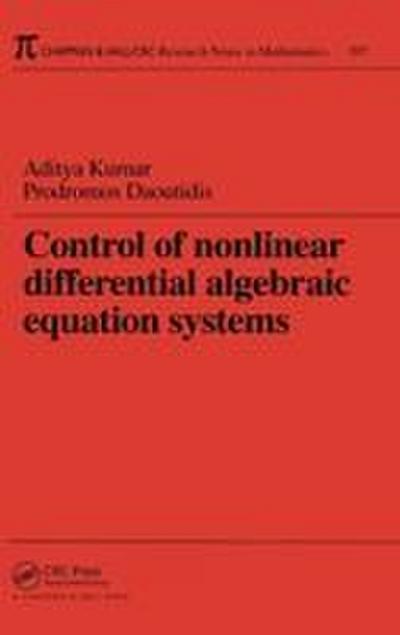 Control of Nonlinear Differential Algebraic Equation Systems with Applications to Chemical Processes