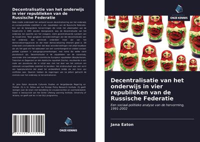 Decentralisatie van het onderwijs in vier republieken van de Russische Federatie