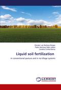 Liquid soil fertilization