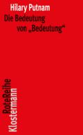 Die Bedeutung von ’Bedeutung’