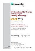 5th International Conference on Accuracy in Forming Technology