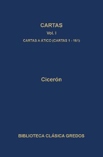 Cartas I. Cartas a Ático (cartas 1-161D)