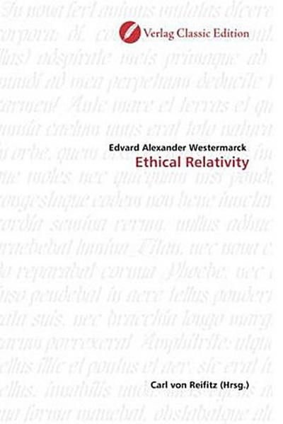 Ethical Relativity