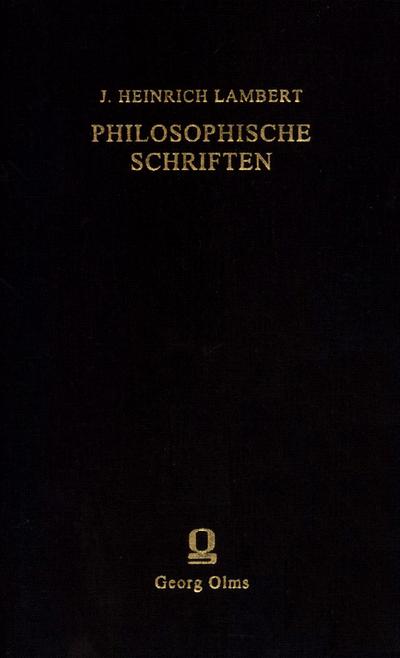 Philosophische Schriften