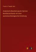 Analytische Bearbeitung der Spinnen Norddeutschlan