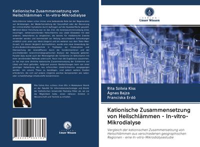 Kationische Zusammensetzung von Heilschlämmen - In-vitro-Mikrodialyse