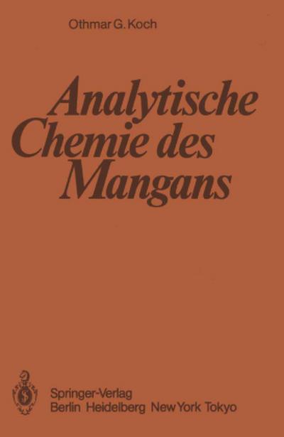 Analytische Chemie des Mangans