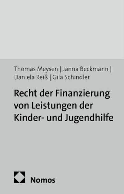 Recht der Finanzierung von Leistungen der Kinder- und Jugendhilfe