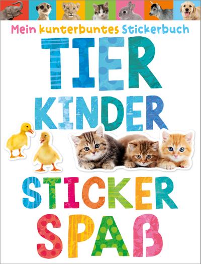 Tierkinder Stickerspaß