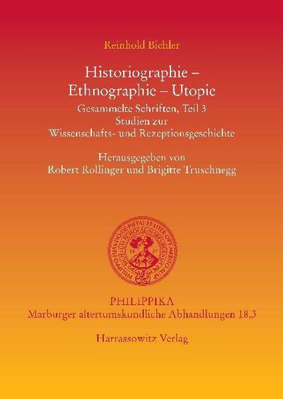 Historiographie - Ethnographie - Utopie