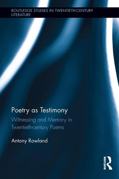 Poetry as Testimony