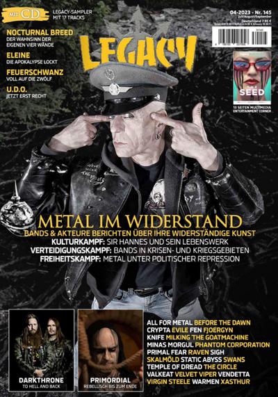 LEGACY MAGAZIN: THE VOICE FROM THE DARKSIDE Ausgabe #145 (4/2023)