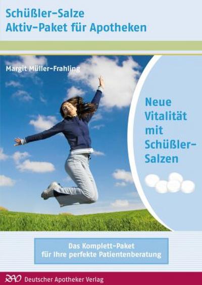Schüßler-Salze Aktiv-Paket für Apotheken, Patientenflyer: Neue Vitalität mit Schüßler-Salzen