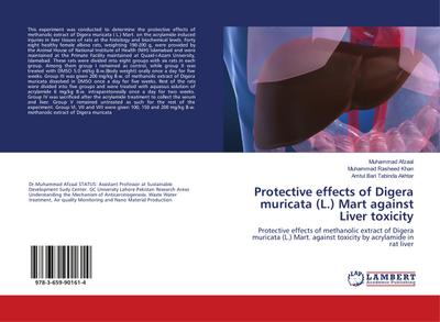 Protective effects of Digera muricata (L.) Mart against Liver toxicity