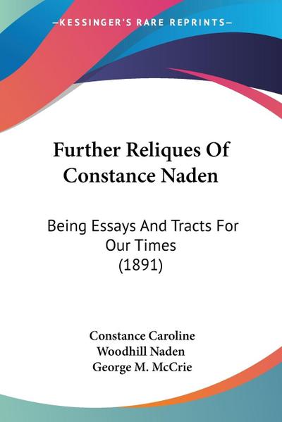Further Reliques Of Constance Naden