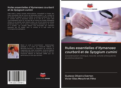 Huiles essentielles d’Hymenaea courbaril et de Syzygium cumini