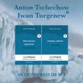 Anton Tschechow & Iwan Turgenew Hardcover (Bücher + Audio-Online) - Lesemethode von Ilya Frank