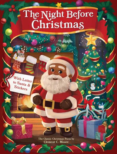 The Night Before Christmas with Letter to Santa and Stickers