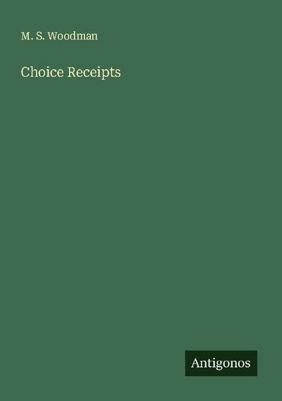 Choice Receipts